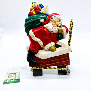 Midwest Cannon Falls Cast Iron Santa Claus Interchangeable Doorknocker Topper
